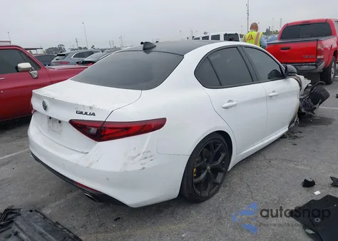 2021 Alfa Romeo Giulia Ti Rwd from USA, damaged, VIN ZARFAMBN1M7647016